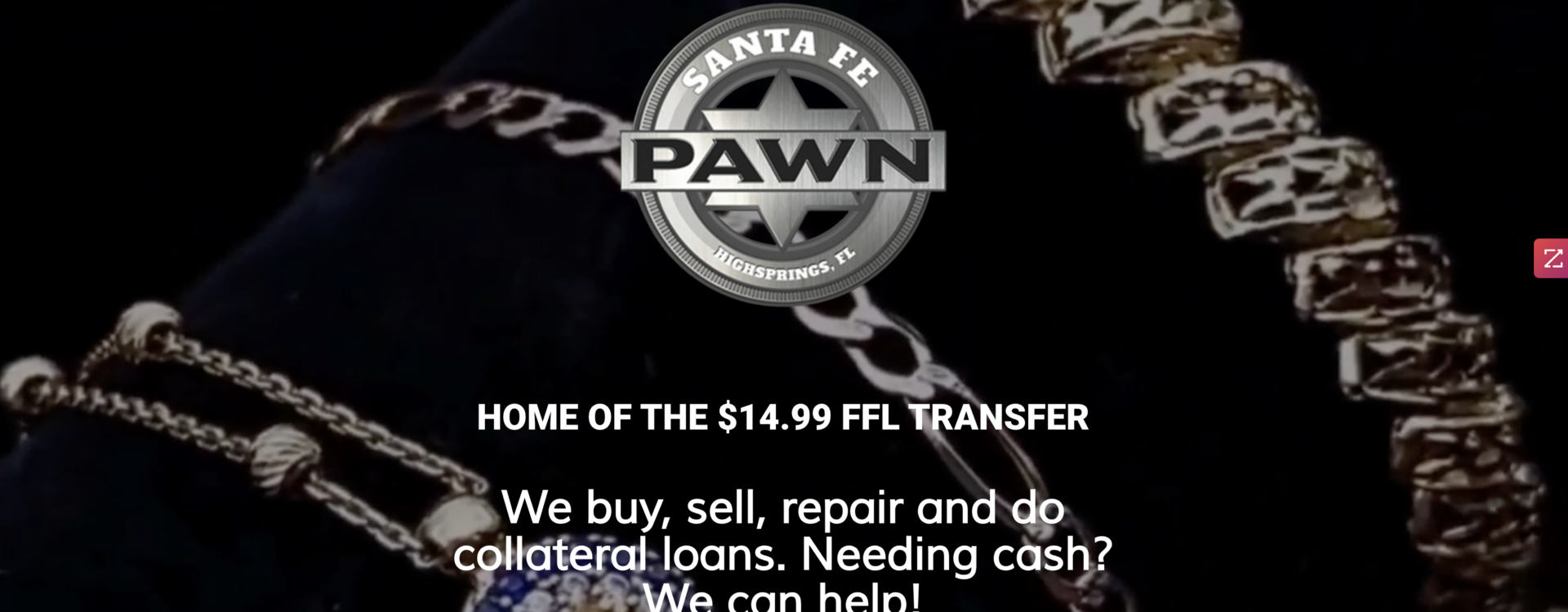 santa fe pawn website built by Imperium Marketing Solutions